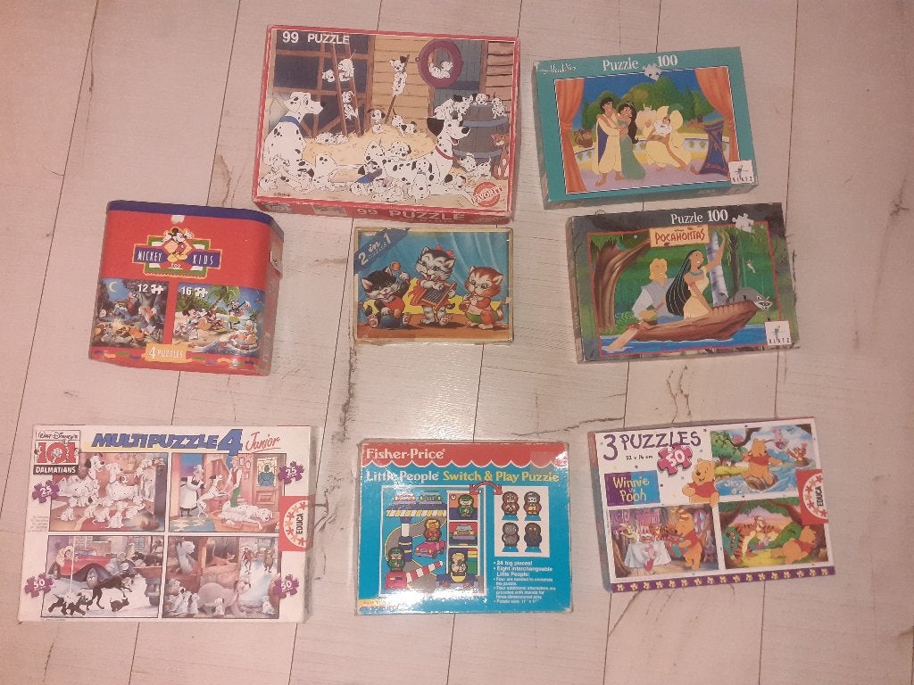 Kinderpuzzels, Ophalen of Verzenden, 10 tot 50 stukjes, Gebruikt, 6 maanden tot 2 jaar