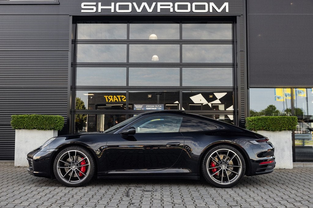 Porsche 911 992 3.0 Carrera 4S, Pano, Chrono Bose, Sportuitl, Auto's, Porsche, Automaat, Gebruikt, Zwart, Automatische klimaatregeling