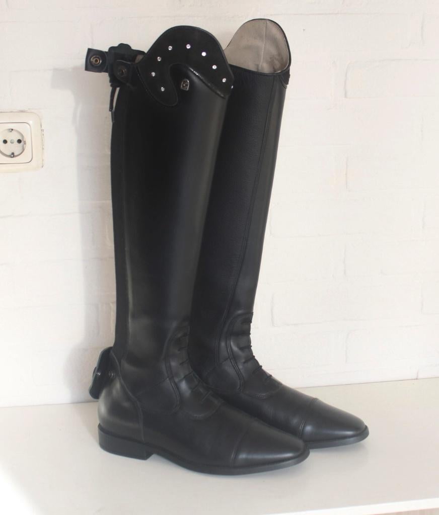 Gloednieuwe leren rijlaarzen mt 38,5/39, Dieren en Toebehoren, Paardrijkleding, Dressuur, Nieuw, Ophalen of Verzenden, Dames