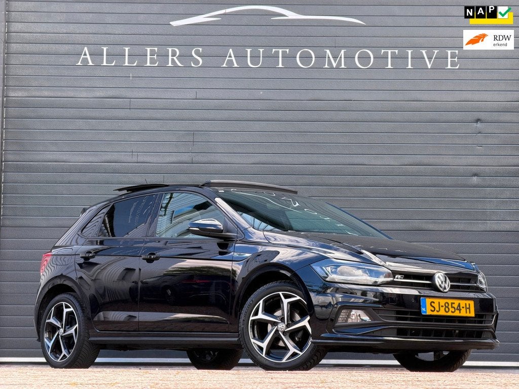 Volkswagen Polo 1.0 TSI Highline|R-LINE|VIRTUAL|PANO|17|CAME, Stof, Gebruikt, 95 pk, Automatische klimaatregeling