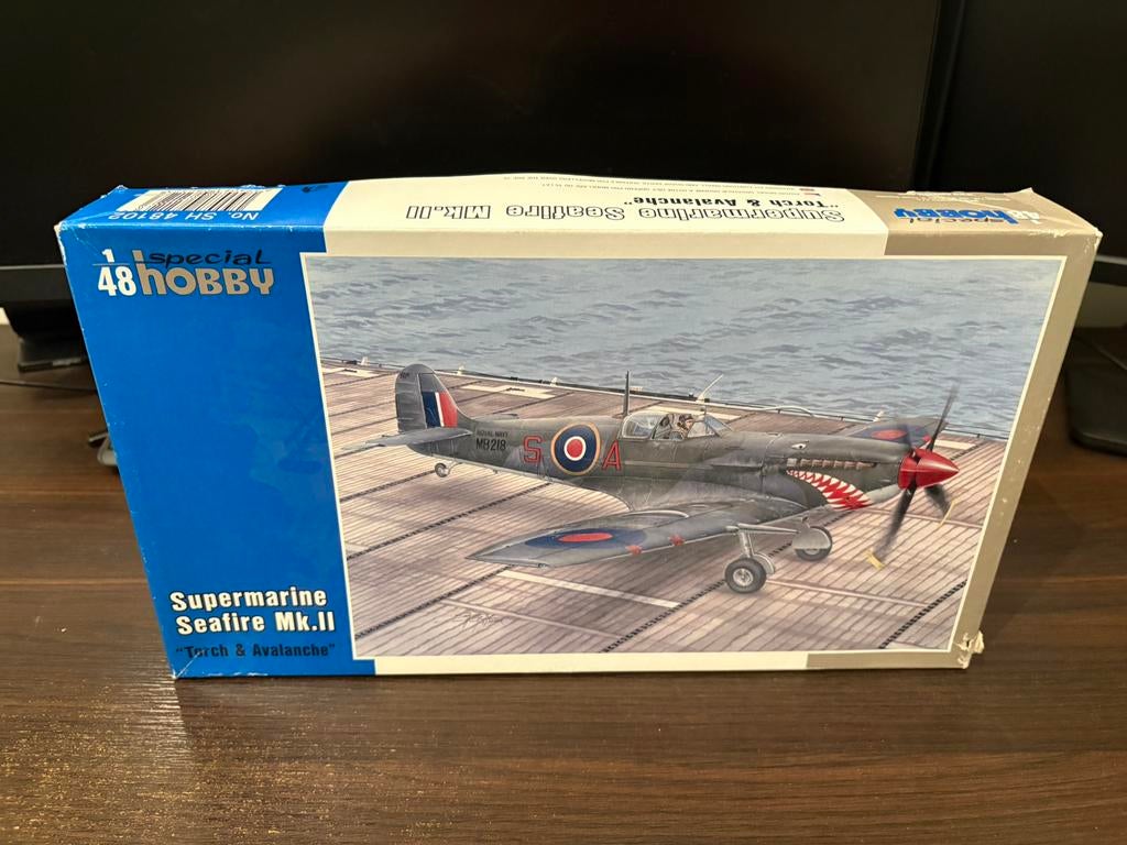 Special Hobby 1/48 Seafire Mk.II, Overige merken, Ophalen of Verzenden, Zo goed als nieuw, Groter dan 1:72