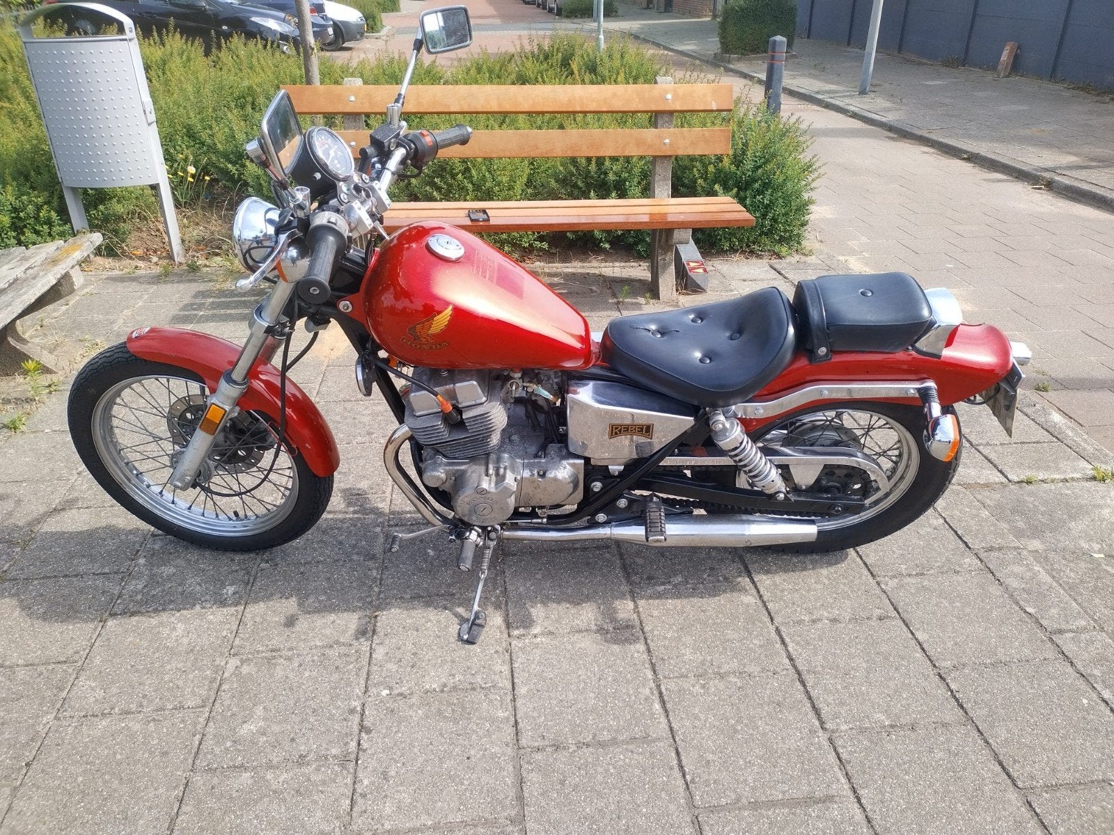 Motor motoren Honda Rebel 250 cc oldtimer klein rijbewijs., Motoren, Ophalen of Verzenden