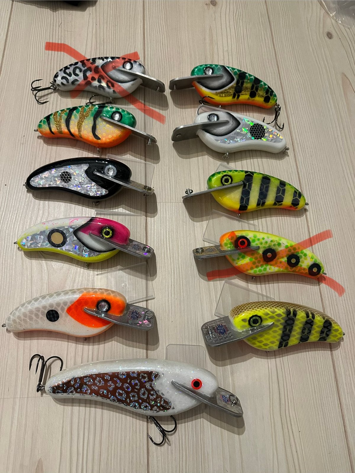 Trucker lures lot 6, Verzenden, Nieuw, Overige typen