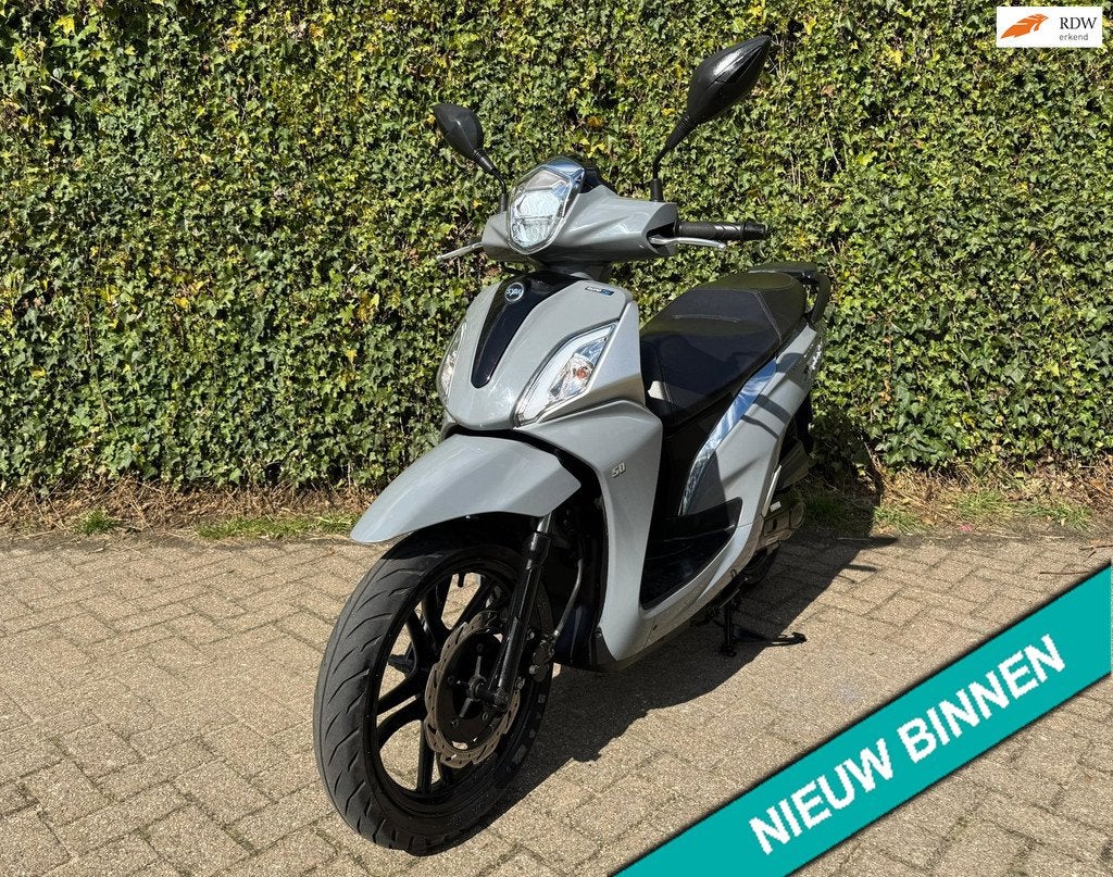 SYM Symphony ST 45km E5 Scooter Rich Grey BETAAL met in3, SYM, 49 cc, S, Benzine