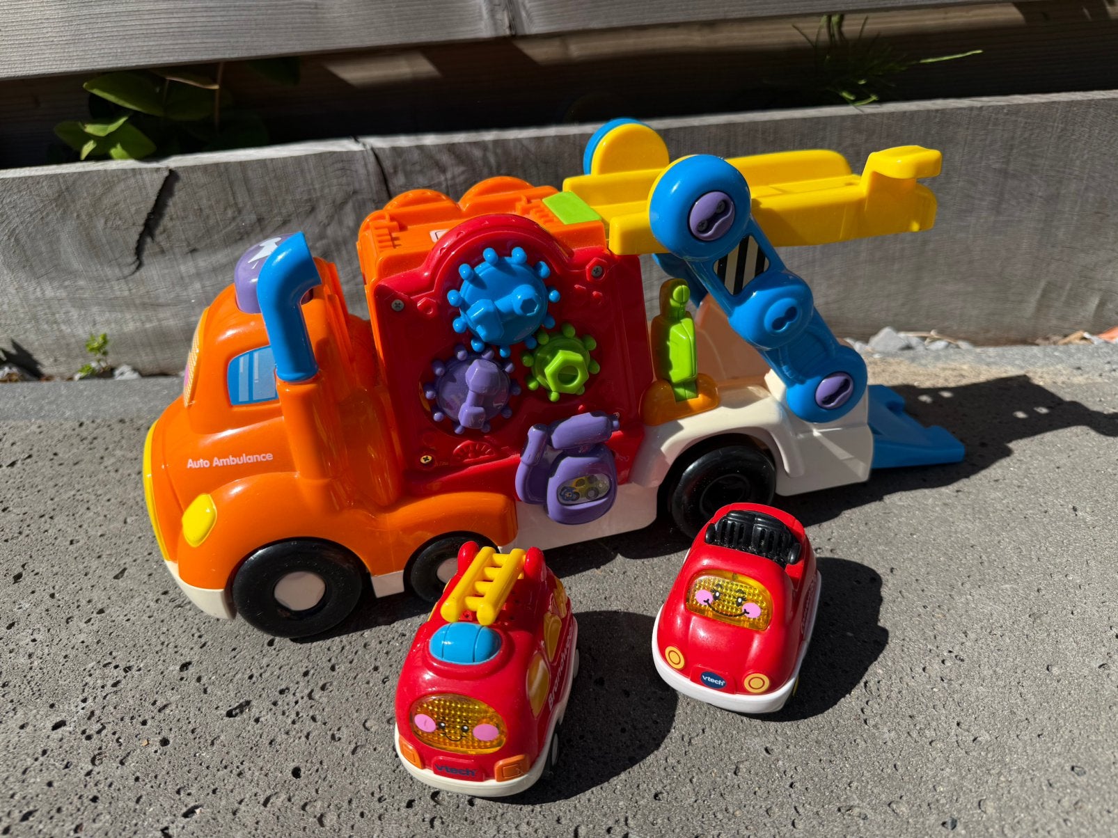 Vtech truck, Ophalen, Zo goed als nieuw, 6 maanden tot 2 jaar