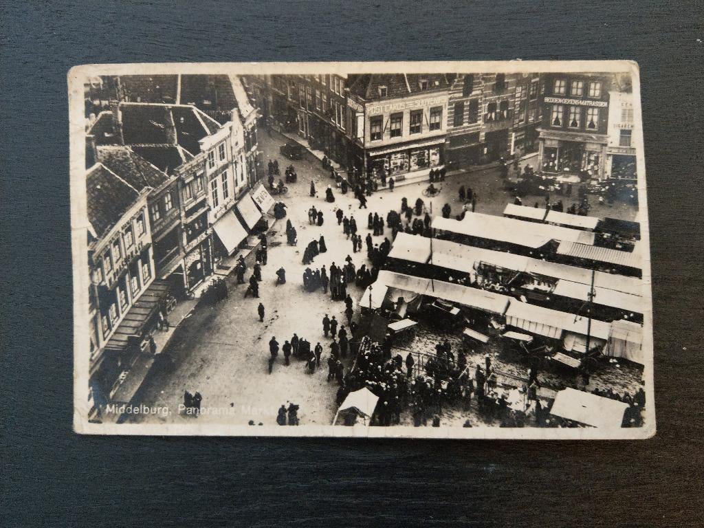 Middelburg - panorama markt, Verzenden, Ongelopen, Zeeland