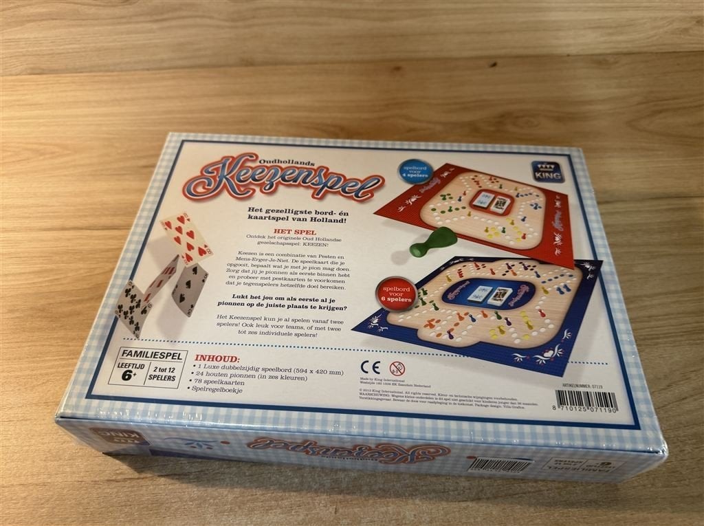 oudhollands keezenspel - s6912, Verzenden, Zo goed als nieuw