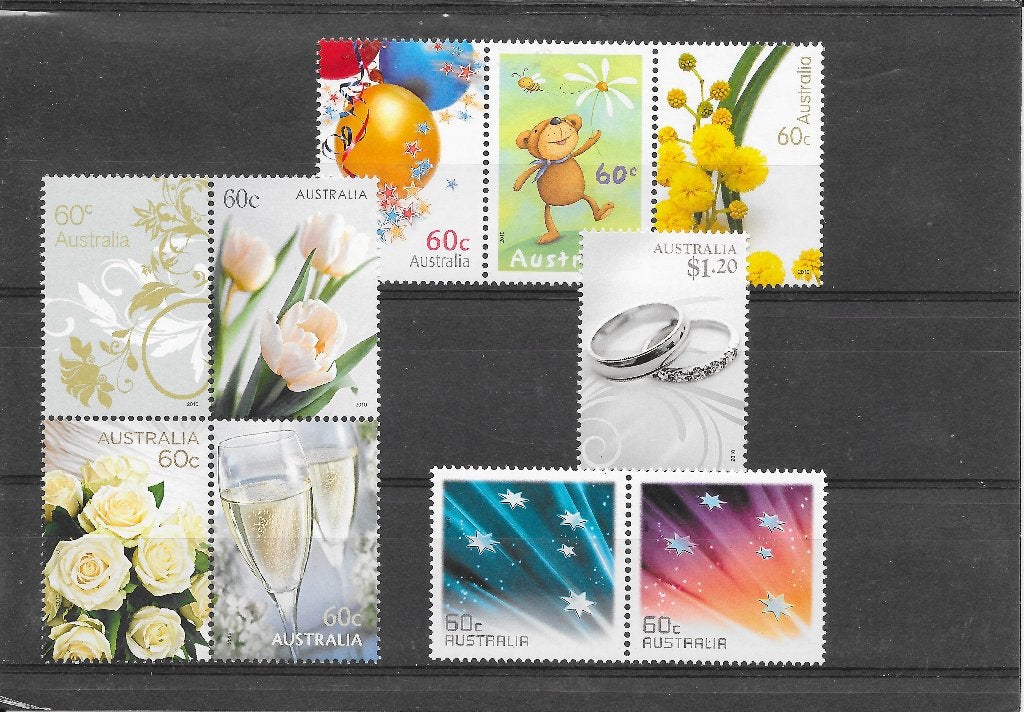 AUSTRALIE 2010, mi 3428/37 "For Special Occasions" postfris, Ophalen of Verzenden, Postfris