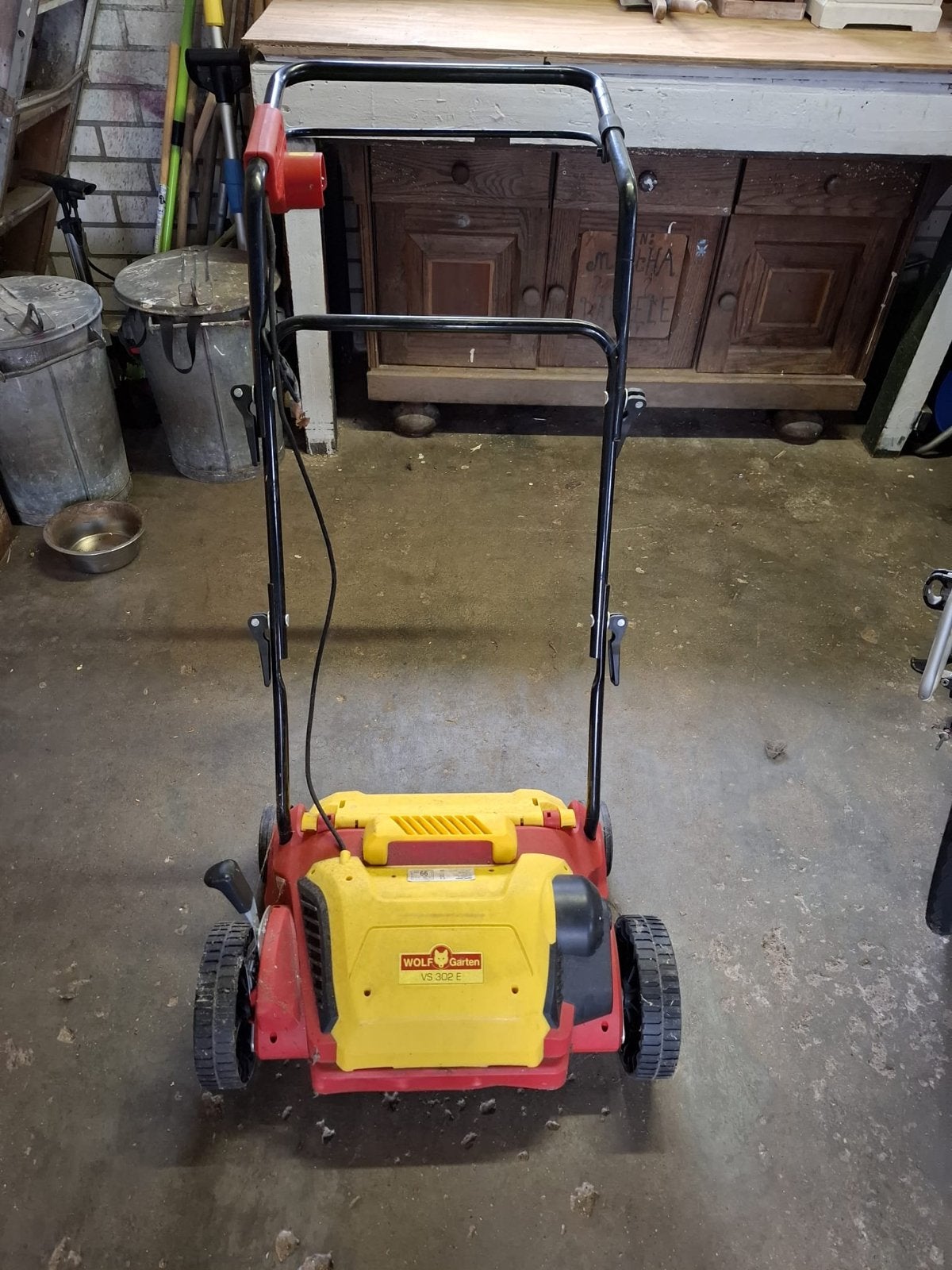 Wolf Garten VS 302 E Verticuteermachine - Elektrisch, Tuin en Terras, Ophalen of Verzenden, Gebruikt, Elektrisch