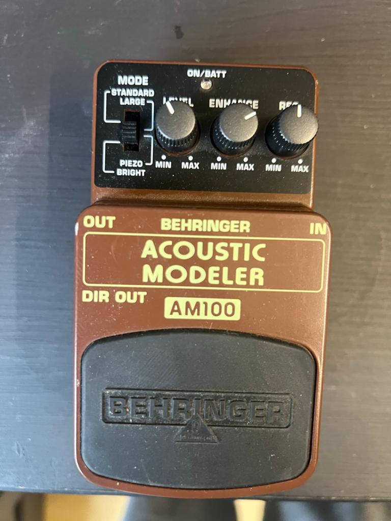 Acoustic Modeler pedal Beringer, Ophalen of Verzenden, Gebruikt