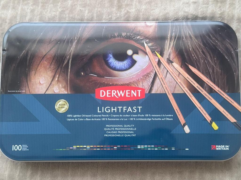 Derwent Lightfast Set 100, Hobby en Vrije tijd, Tekenen, Ophalen of Verzenden, Gebruikt, Potlood of Stift
