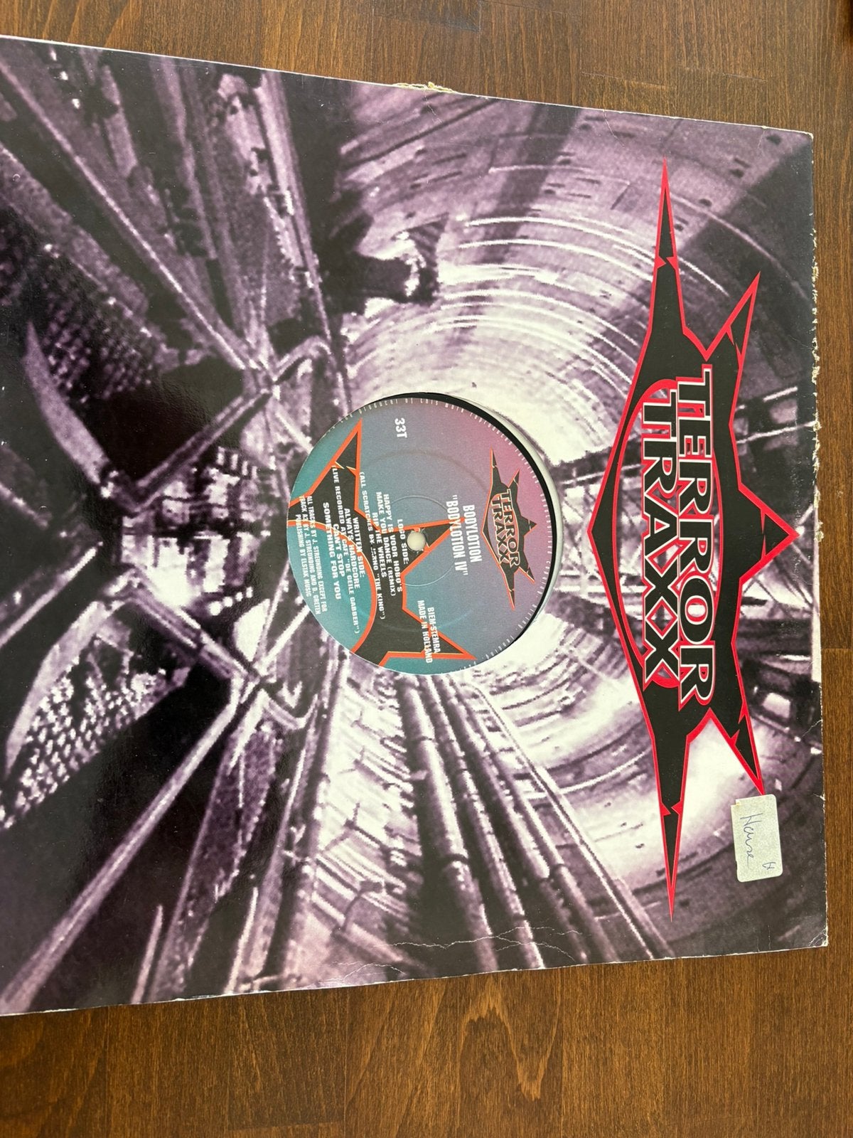 Vinyl Bodylotion IV oldschool/gabber/Early, LP, Hardcore, Verzenden, Originele persing