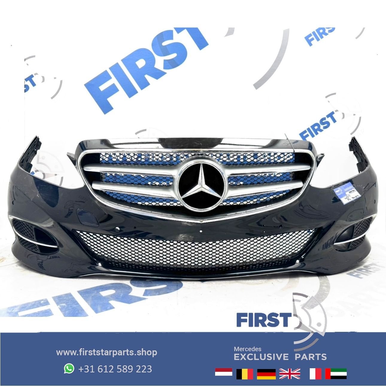 W212 BUMPER COMPLEET S212 E KLASSE FACELIFT VOORBUMPER ELEGA, Gebruikt, -, Voor, Ophalen of Verzenden