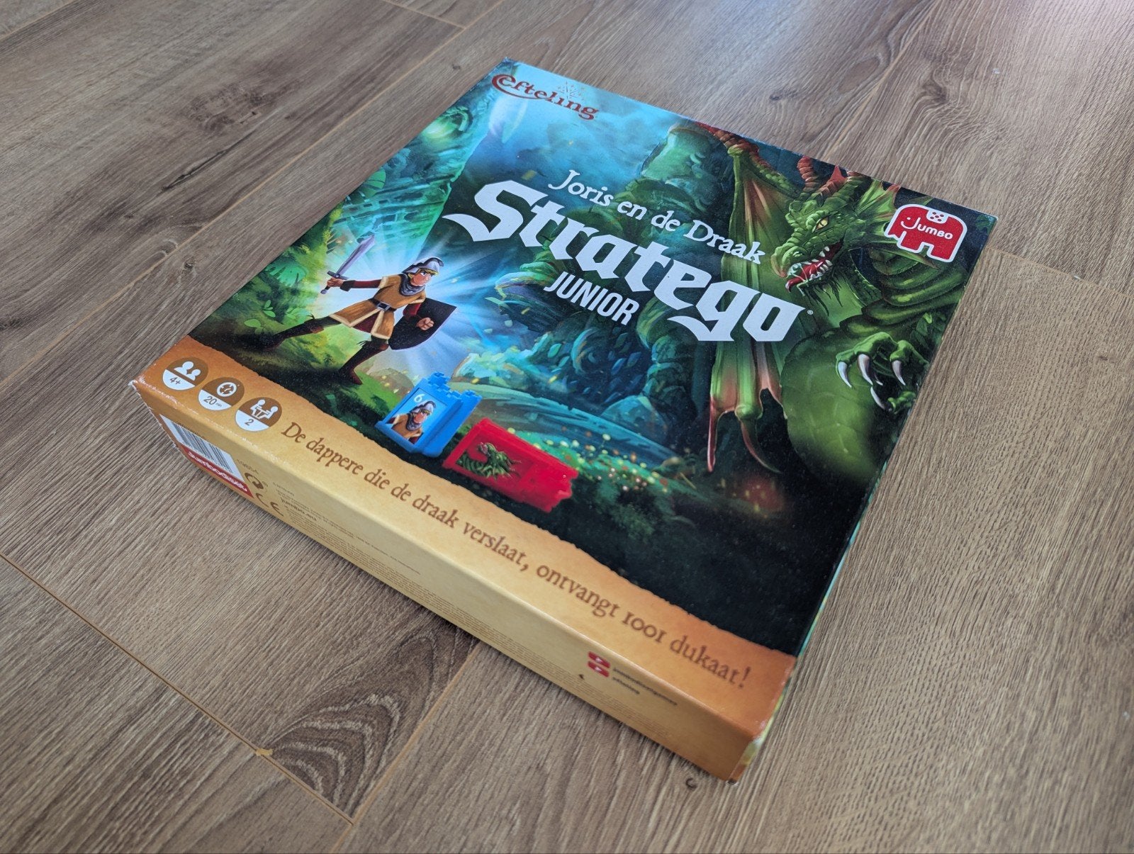 Efteling Stratego Junior: Joris en de Draak (compleet), Hobby en Vrije tijd, Een of twee spelers, Ophalen, Zo goed als nieuw, Jumbo