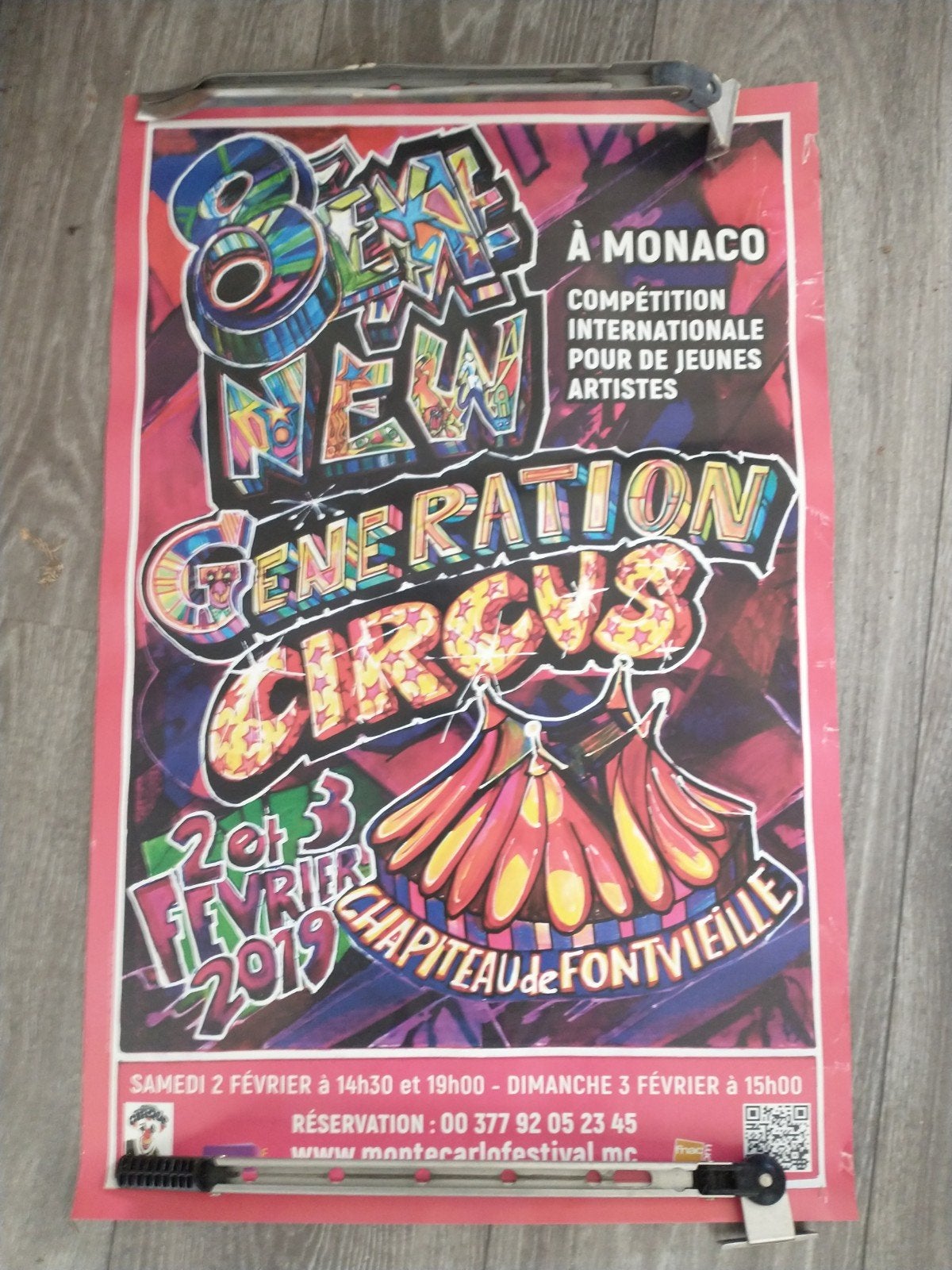 Circus Generation Monaco 2019, Verzamelen, Ophalen of Verzenden, Zo goed als nieuw, A1 t/m A3, Overige onderwerpen