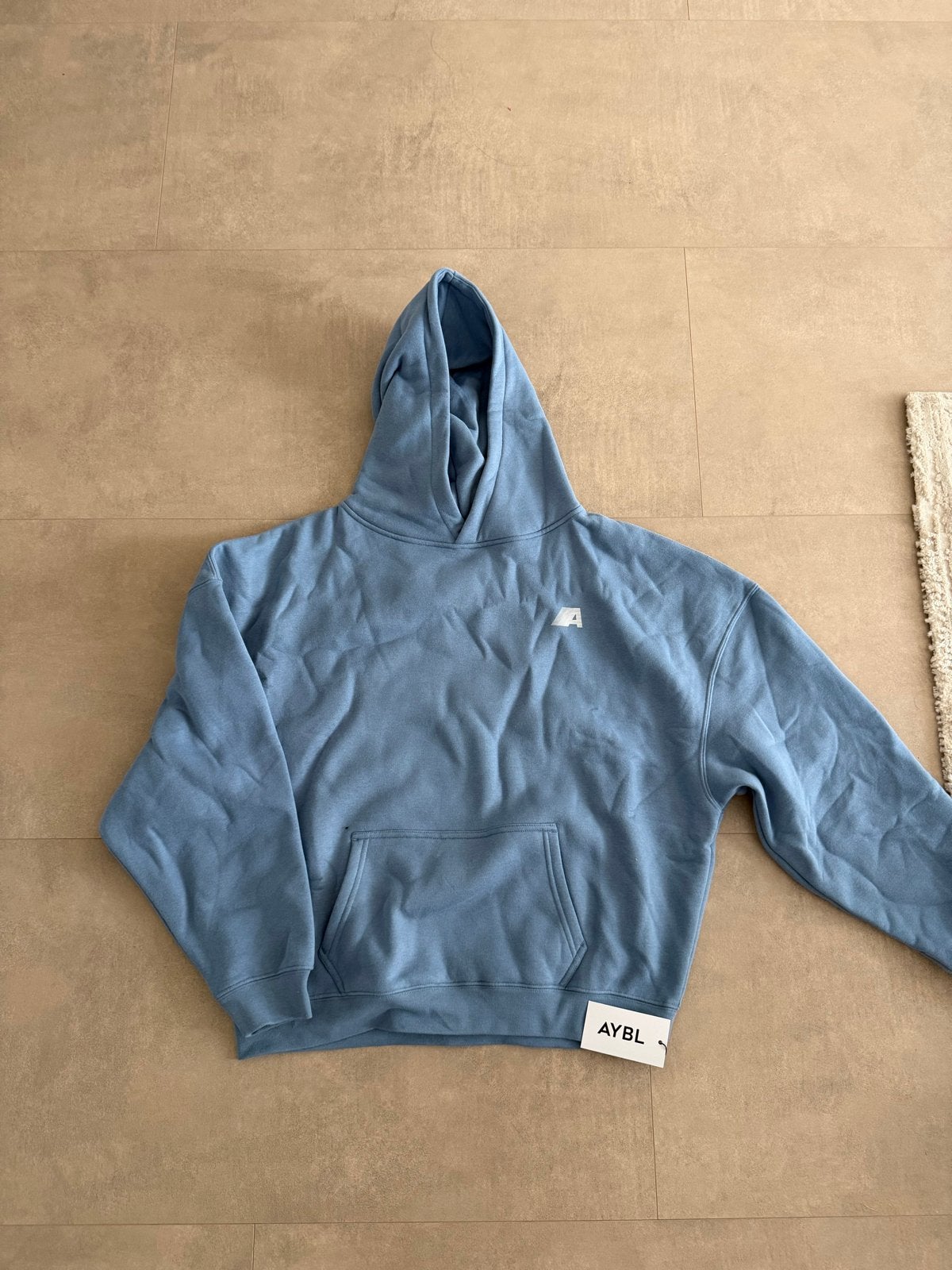 AYBL Athletics hoodie - Lichtblauw, Maat 38/40 (M), Blauw, Ophalen of Verzenden, Fitness of Aerobics