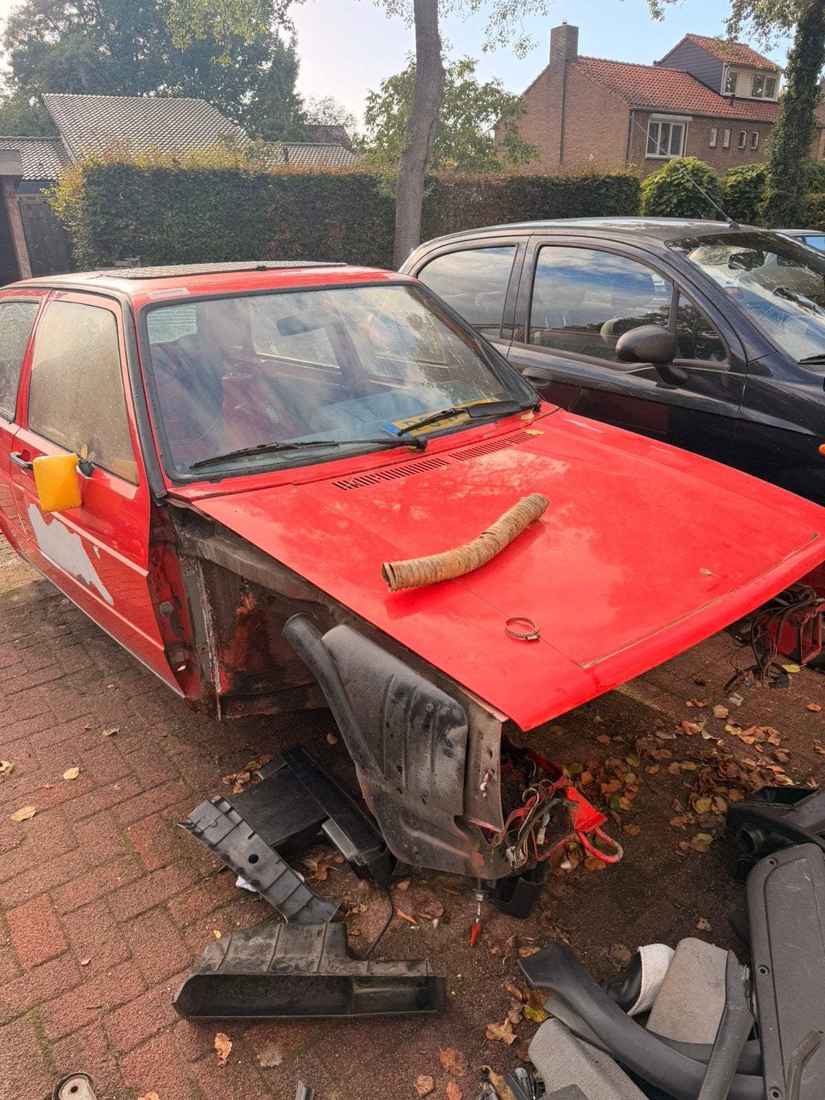 Golf 2 gti carroserie 1985, Ophalen