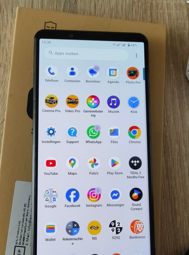 Sony Xperia PRO-I (1" Sensor Camera Monster) 512 GB, Ophalen of Verzenden, Zo goed als nieuw, Zwart, Overige modellen
