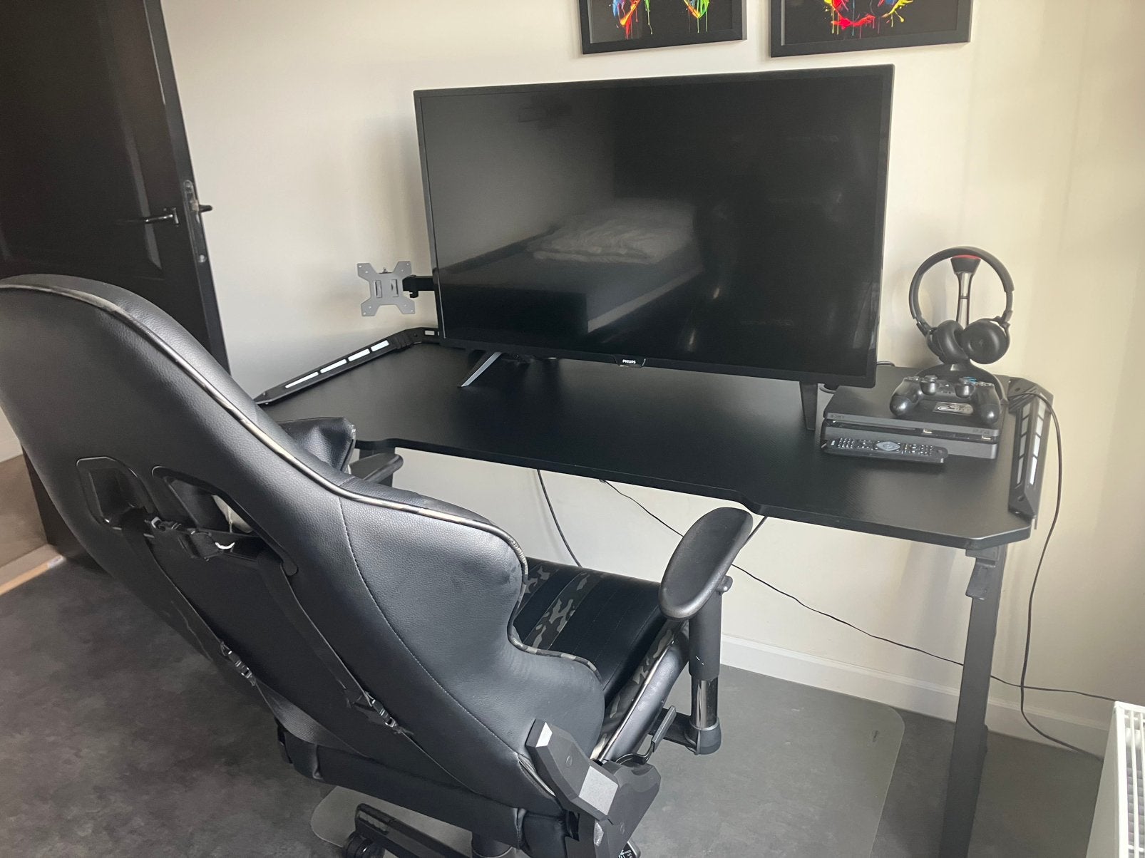 Gametafel + gamestoel, Ophalen of Verzenden, Zo goed als nieuw