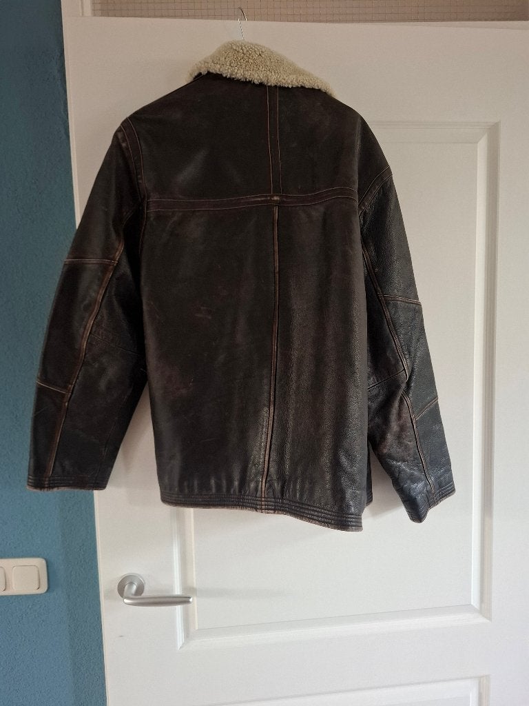 Leren has Pall Mall. Lekker warm, Ophalen, Bruin, Pall Mall PME Legend, Maat 56/58 (XL)