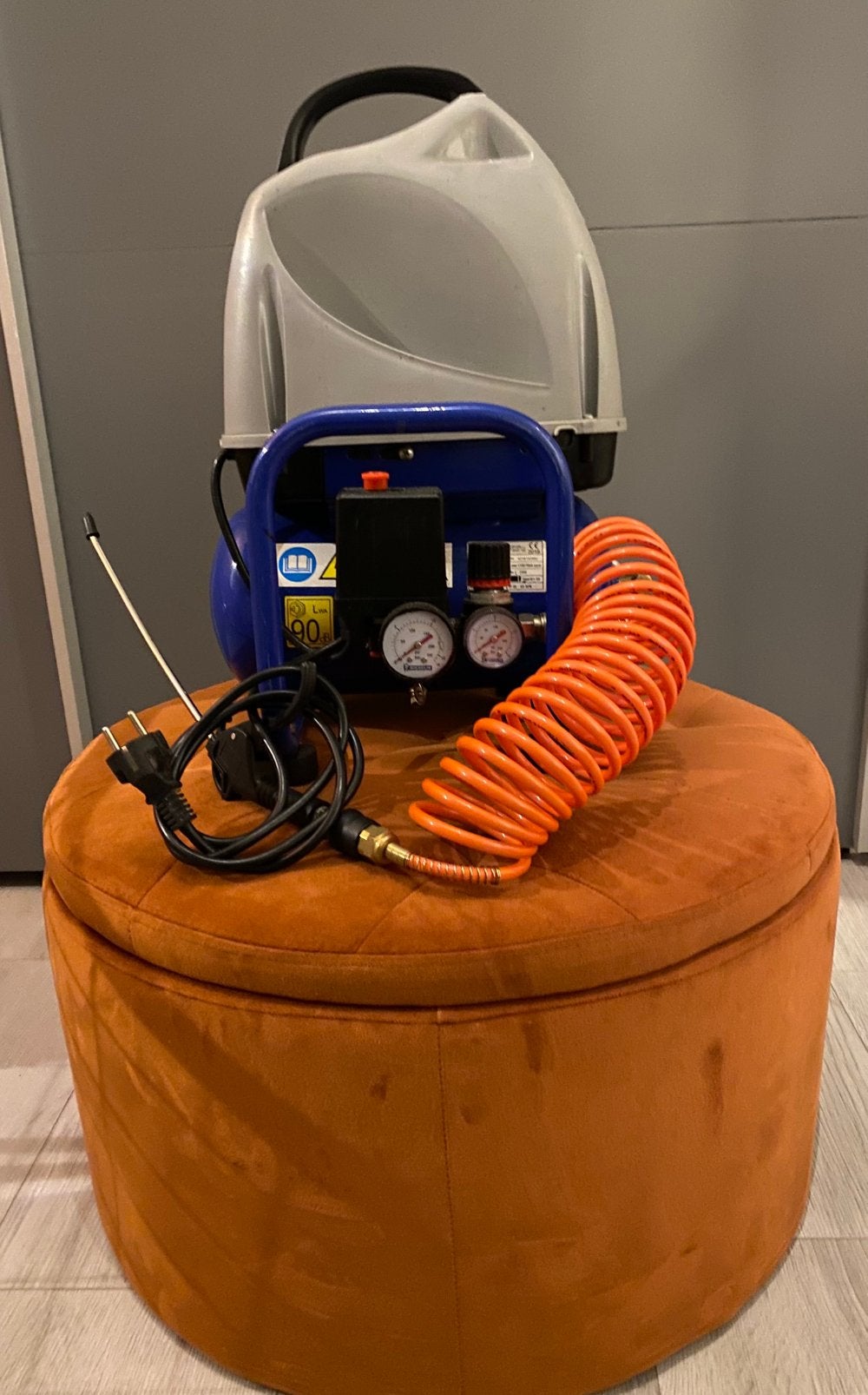Michelin compressor 8 bar z.g.a.n., Ophalen, Mobiel, 6 tot 10 bar, Zo goed als nieuw