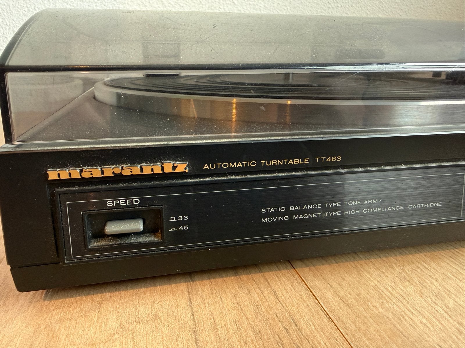 Marantz TT483 Automatische Platenspeler - Werking Onbekend, Audio, Tv en Foto, Platenspelers, Overige merken, Marantz, Marantz