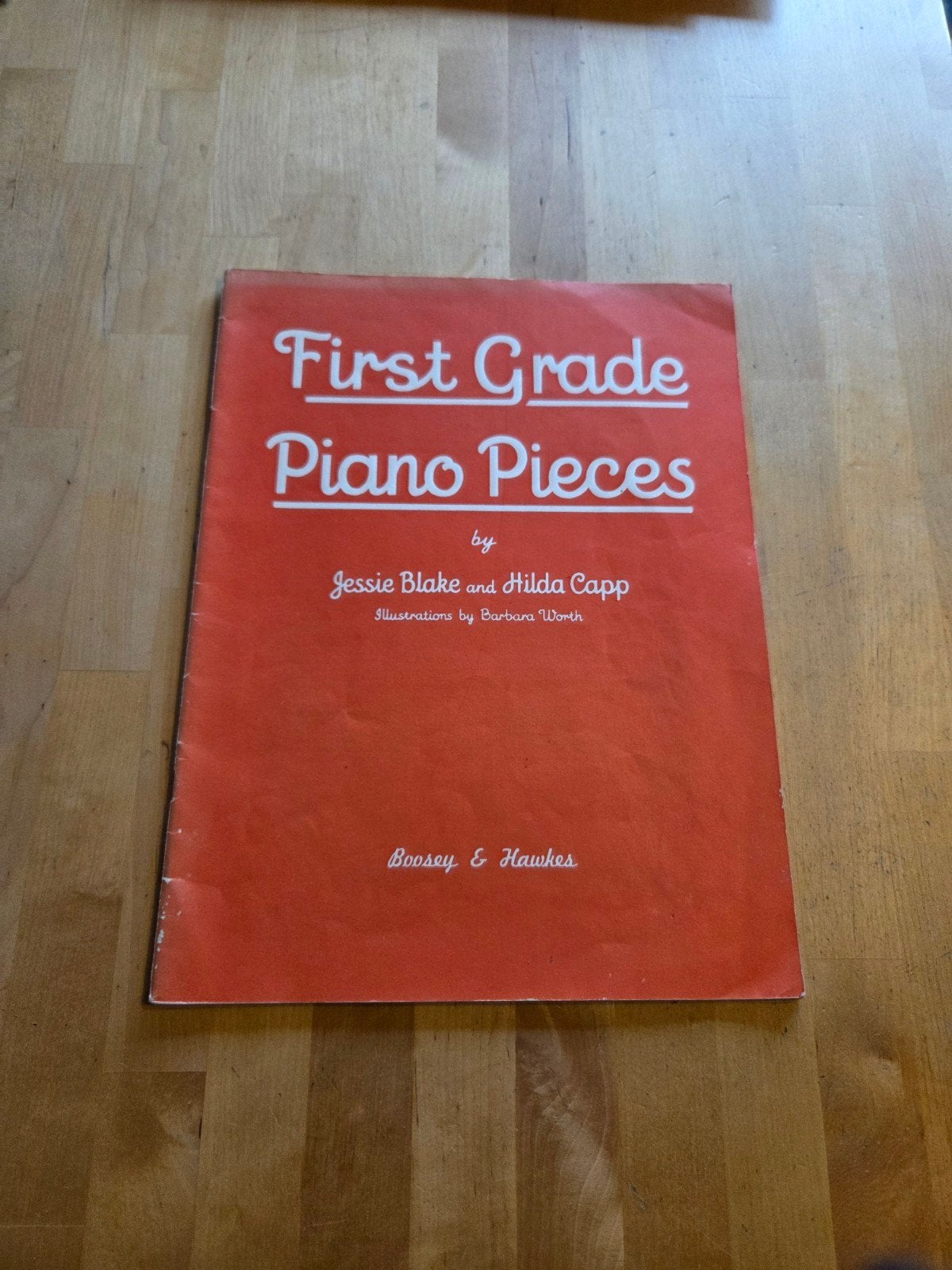 First Grade Piano Pieces - Jessie Blake & Hilda Capp, Muziek en Instrumenten, Verzenden, Gebruikt, Piano