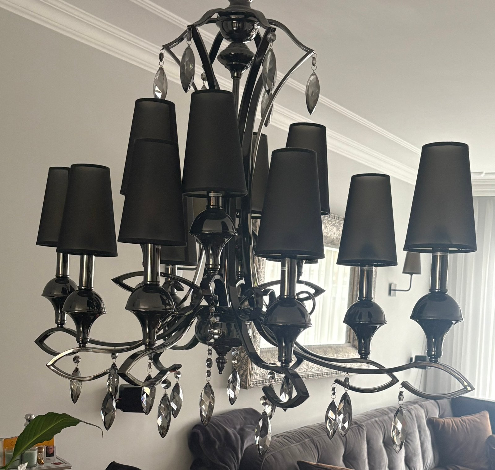 Kroonluchter, Huis en Inrichting, Lampen | Kroonluchters, Ophalen, Gebruikt