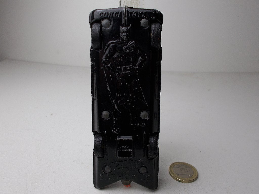 1966 Corgi Toys 267 BATMOBILE + FIGUURTJES! I.z.g.st! (-E-), Ophalen of Verzenden, Zo goed als nieuw, Auto, Corgi