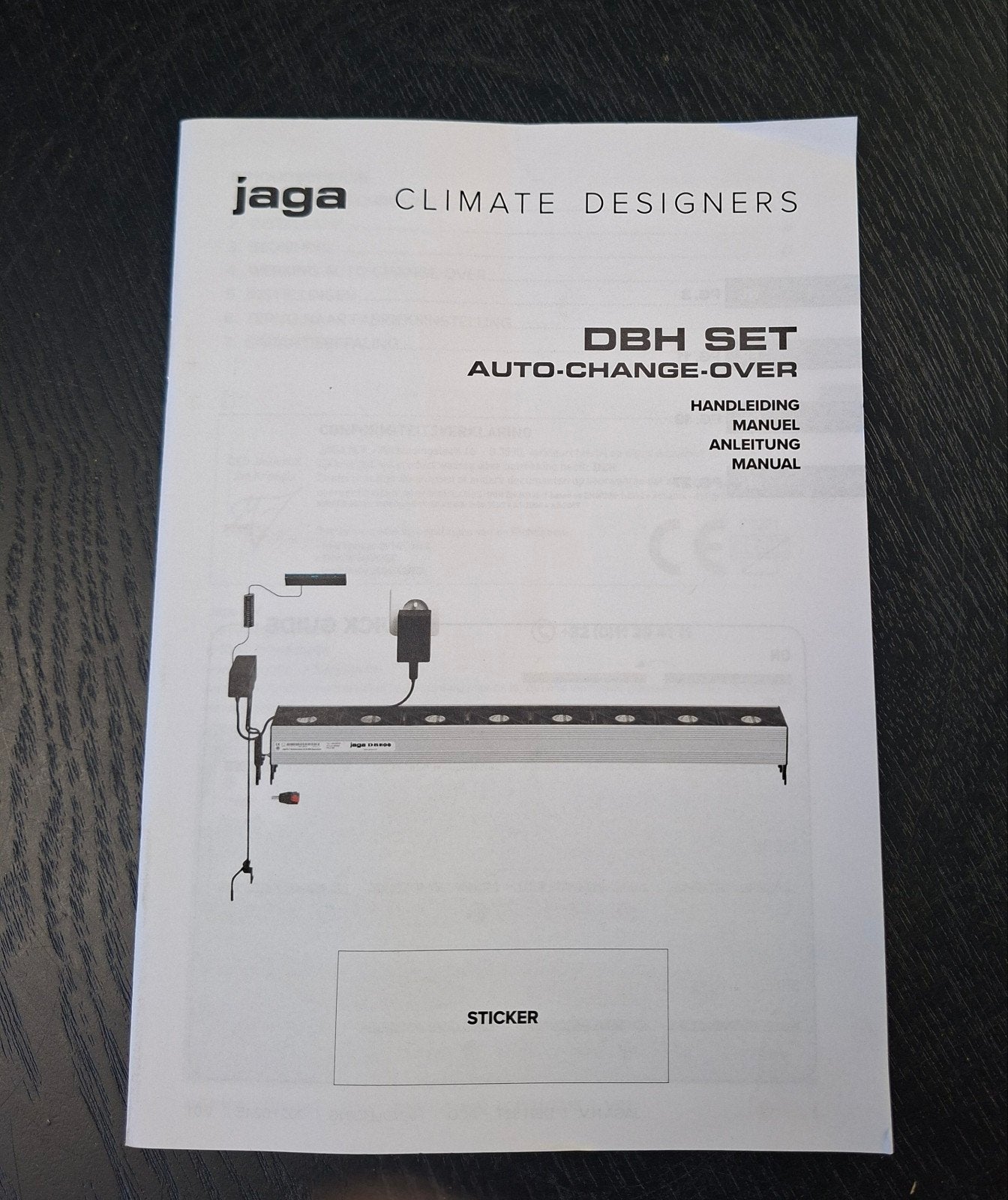 Jaga DBH Set Auto-Change-Over Ventilator en Afzuiger, Ophalen of Verzenden, Nieuw, Ventilator en Afzuiger