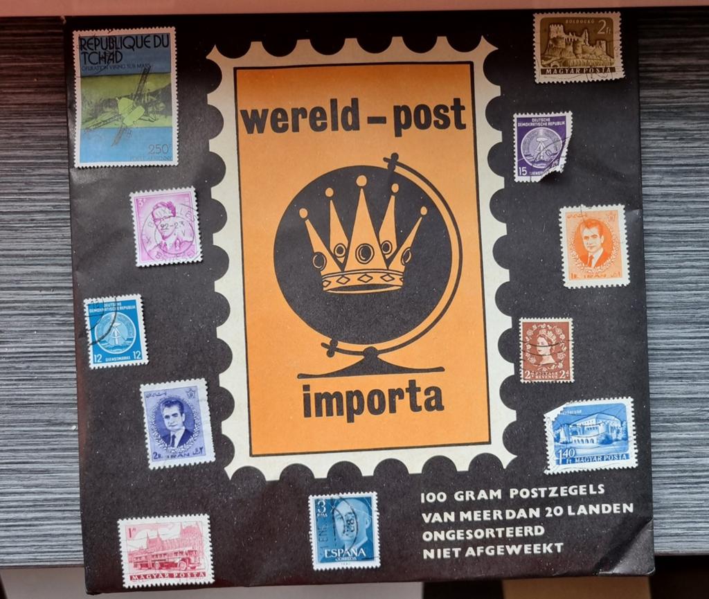 Zak postzegels van Importa, Verzenden, Overige landen, Gestempeld