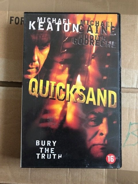 Quicksand Videoband ex-rental VHS, Vanaf 16 jaar, Ophalen of Verzenden, Gebruikt, Horror