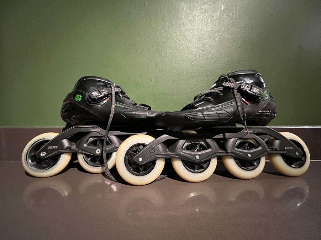 Luigino Challenge skeelers mt42/43. Powerslide Elite 4x100, Sport en Fitness, Skeelers, Ophalen of Verzenden, Powerslide