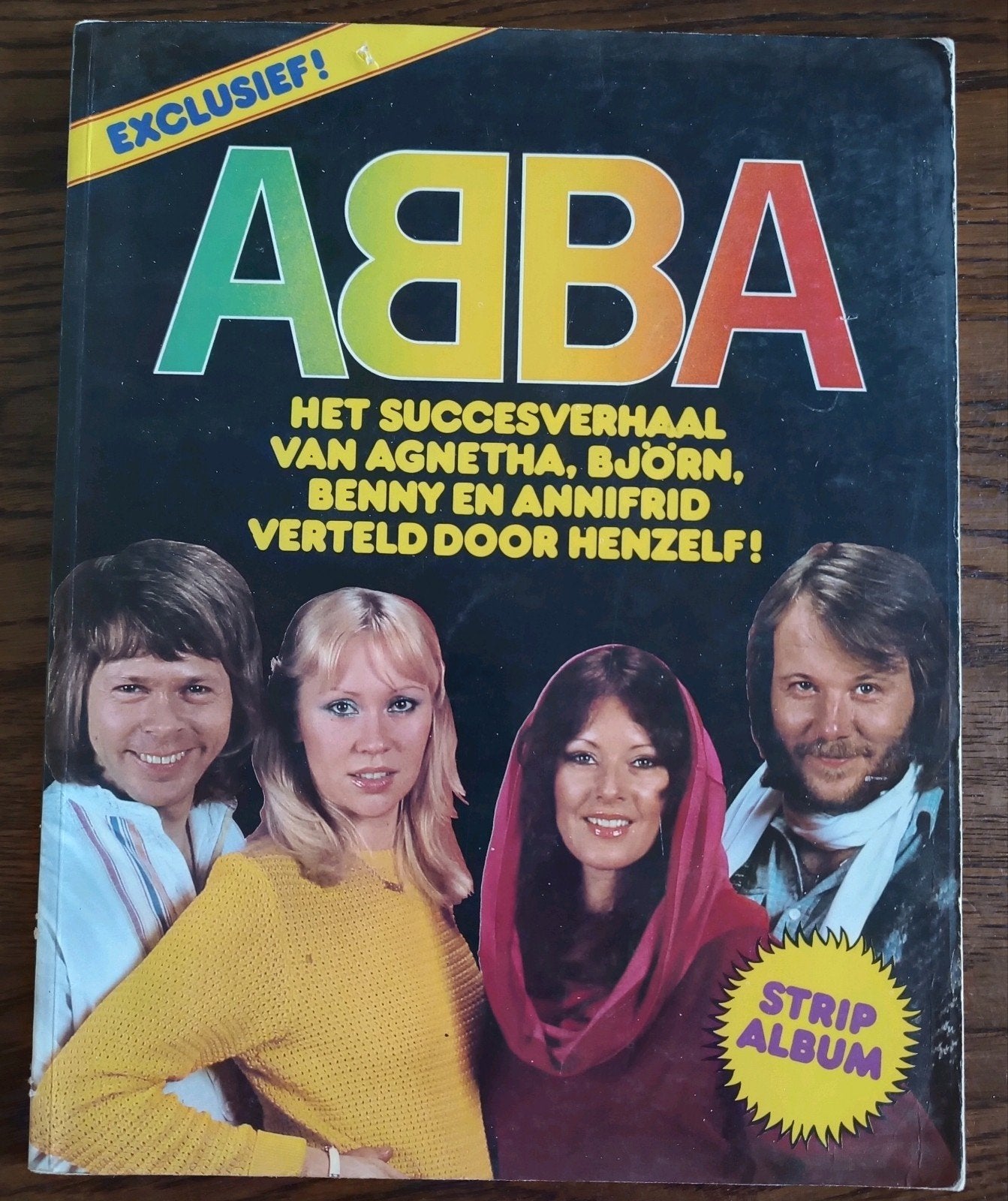 ABBA Het Stripalbum - Succesverhaal 1978, Eén stripboek, Ophalen of Verzenden, Gelezen