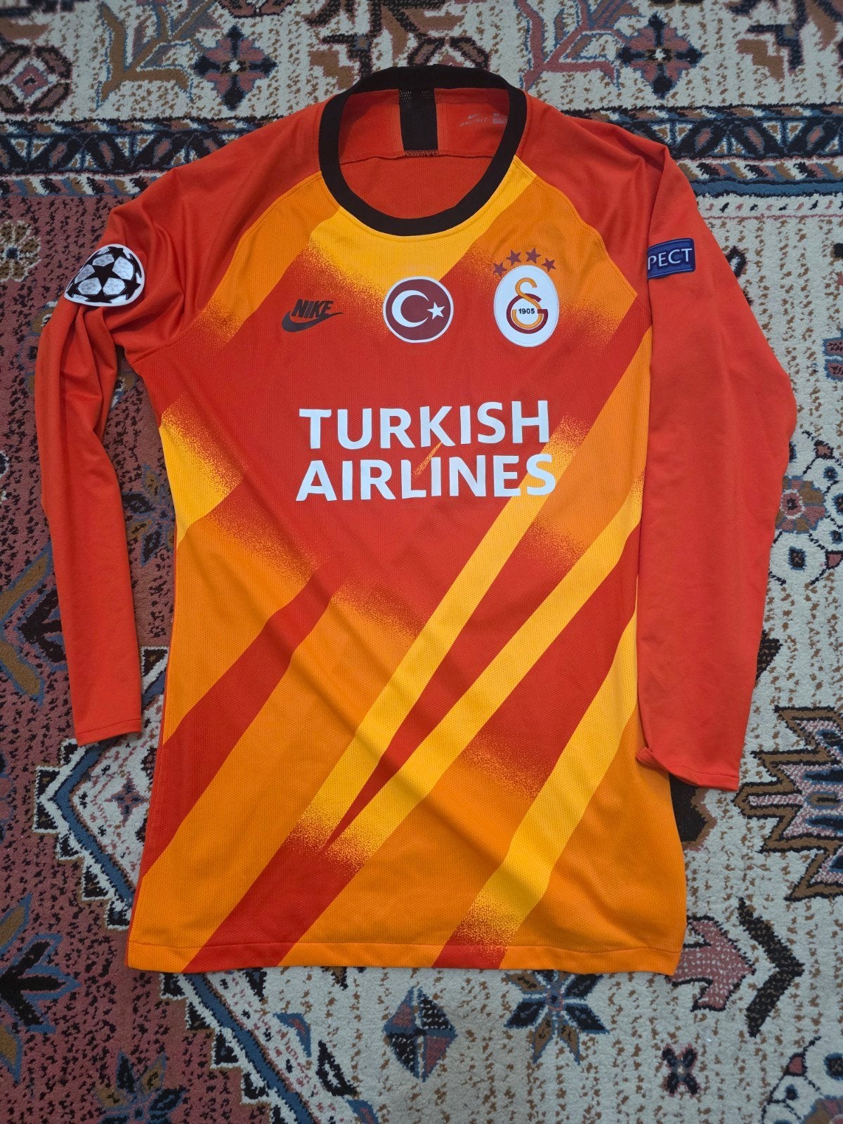 Galatasaray Muslera Club Brugge Matchworn, Ophalen of Verzenden, Shirt