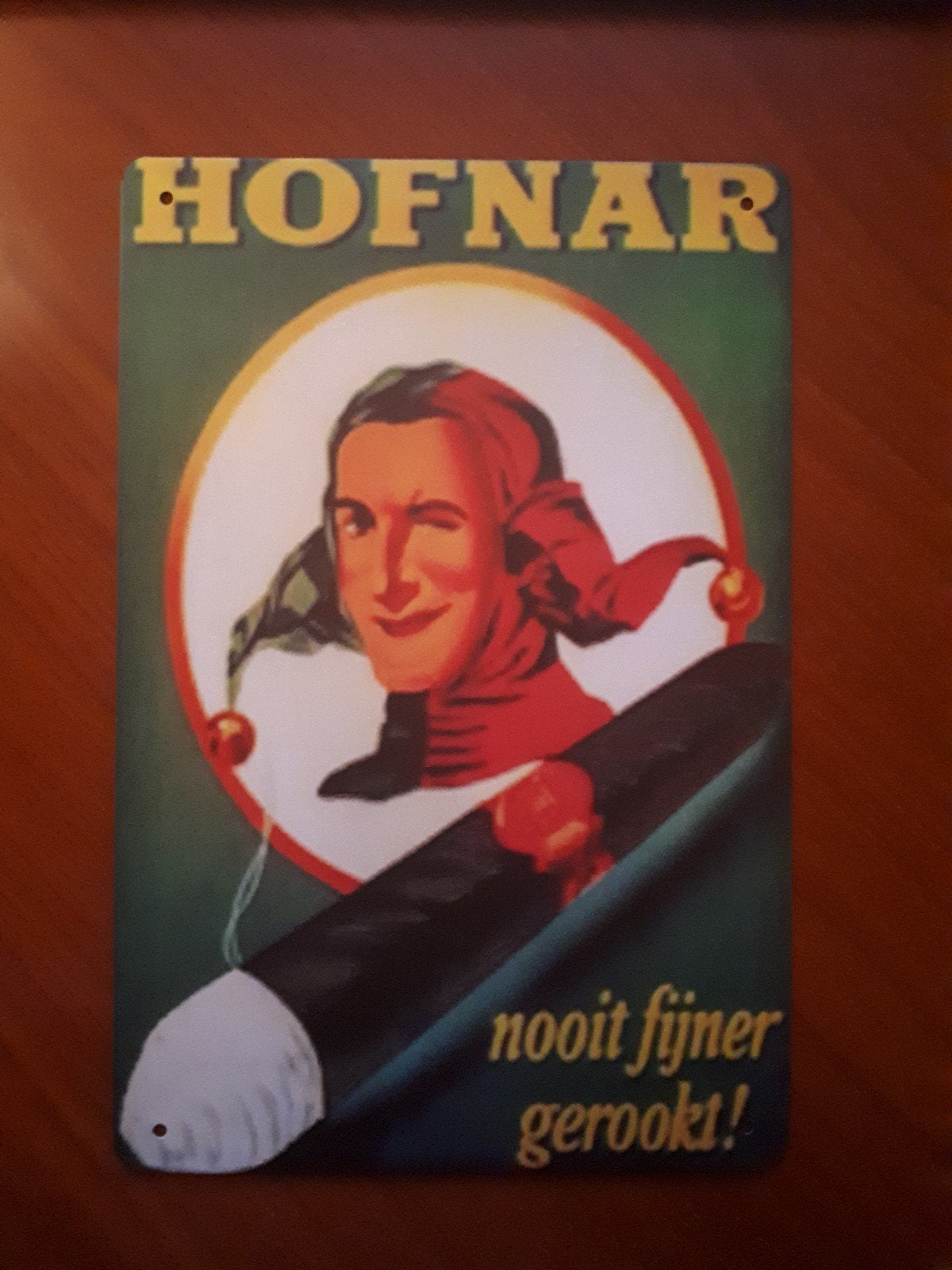 Hofnar 20x30 cm Metalen Reclamebord, Ophalen of Verzenden, Nieuw, Reclamebord
