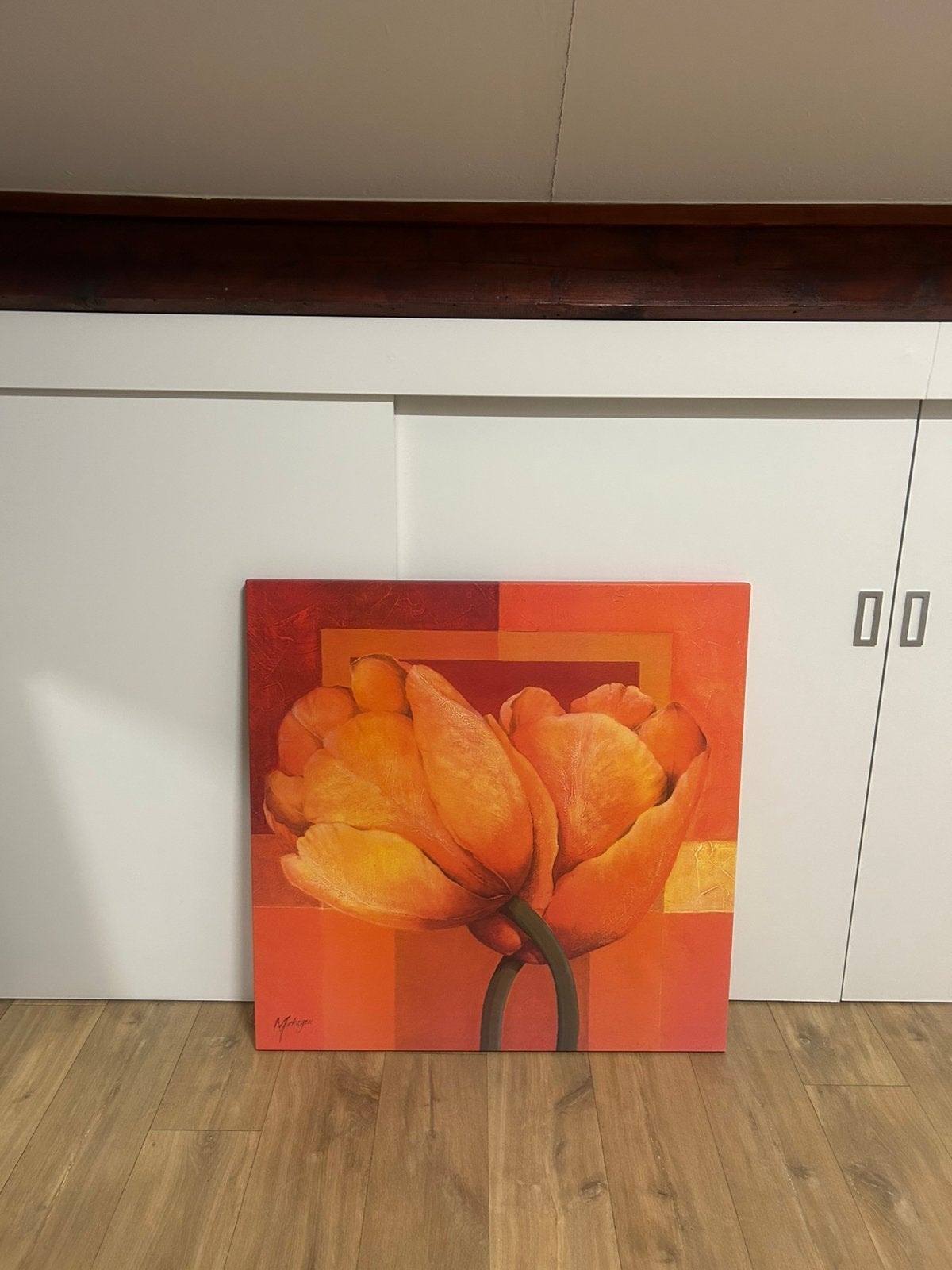 Canvas schilderij, Ophalen