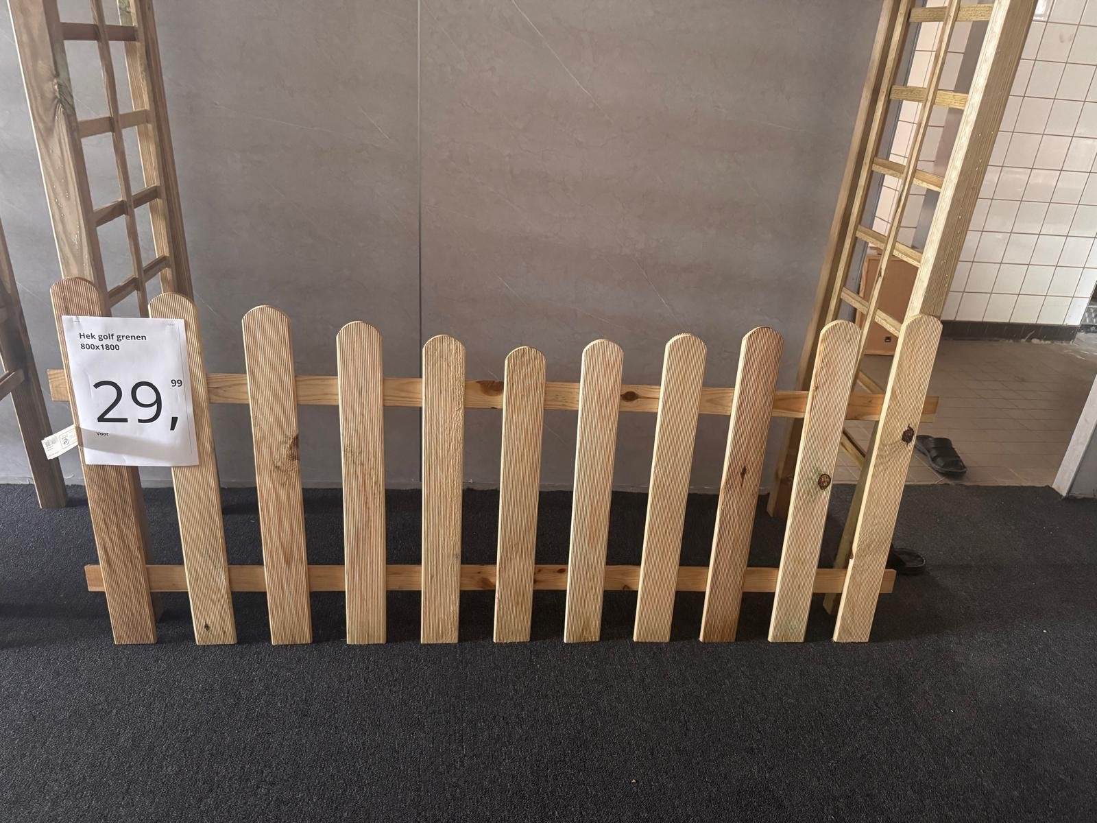 Houten tuinhek of trellis, Tuin en Terras, Ophalen, Nieuw, Hout, Tuinhek