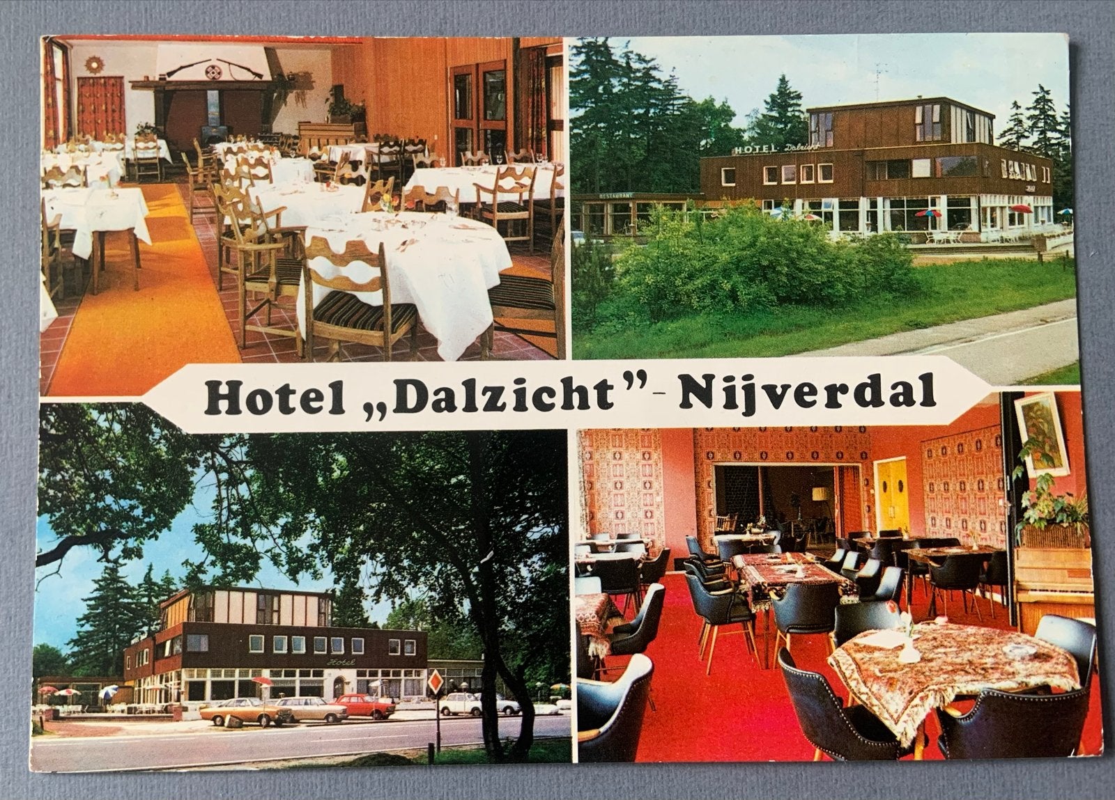 Hotel "Dalzicht" - Nijverdal, Ophalen of Verzenden, 1960 tot 1980, Gelopen
