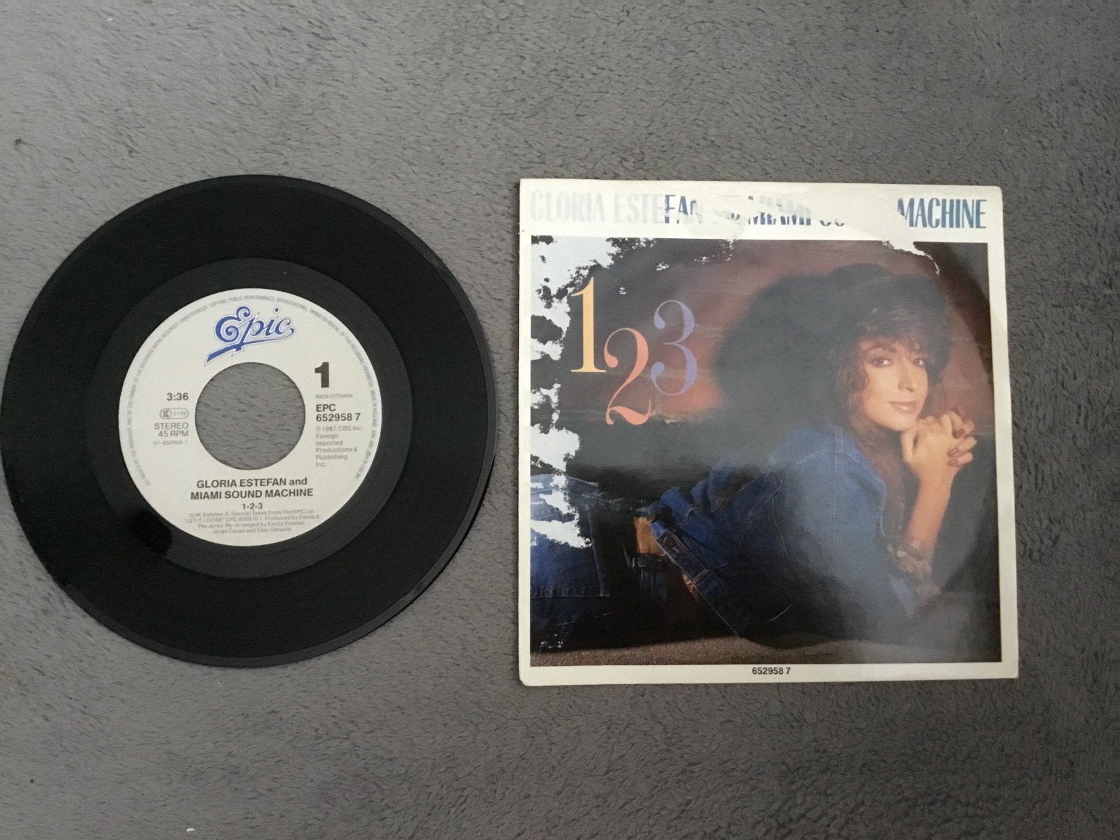 Gloria Estefan, Cd's en Dvd's, Vinyl Singles, Ophalen of Verzenden, Zo goed als nieuw, Nederlandstalig