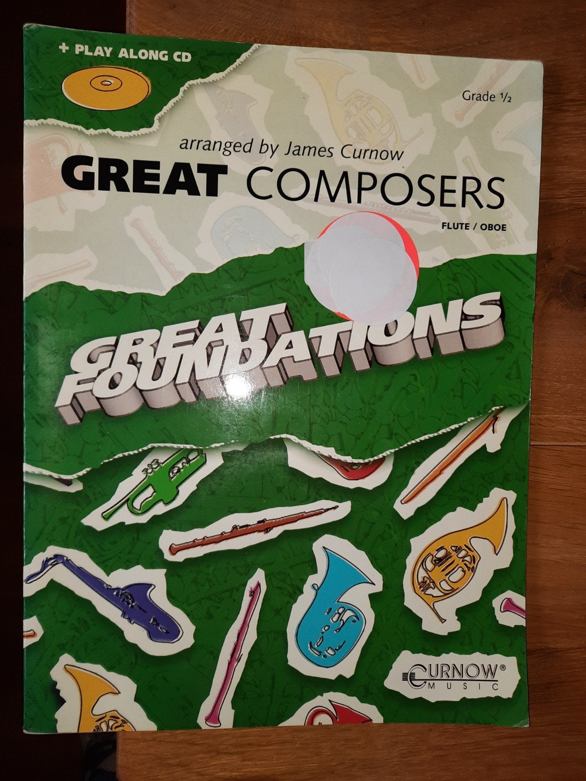 easy-beginners--Dwarsfluit-hobo : Great composers + cd, Ophalen of Verzenden, Gebruikt, Artiest of Componist, Dwarsfluit of Piccolo
