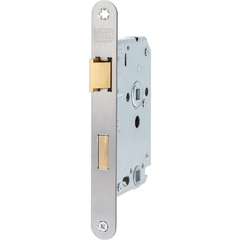 Nemef badkamerslot RS 1264/17 - 50mm RVS, Ophalen, Nieuw, Rvs, Slot