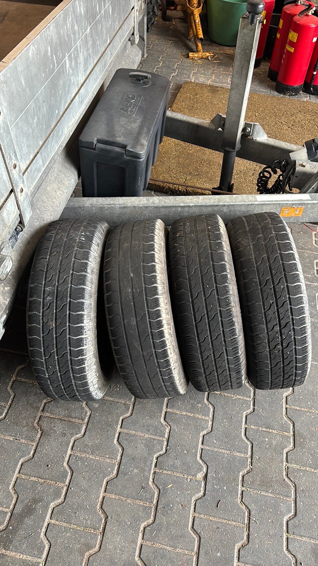4x aanhanger wielen 5x112 ET30 anssems, Auto-onderdelen, Ophalen
