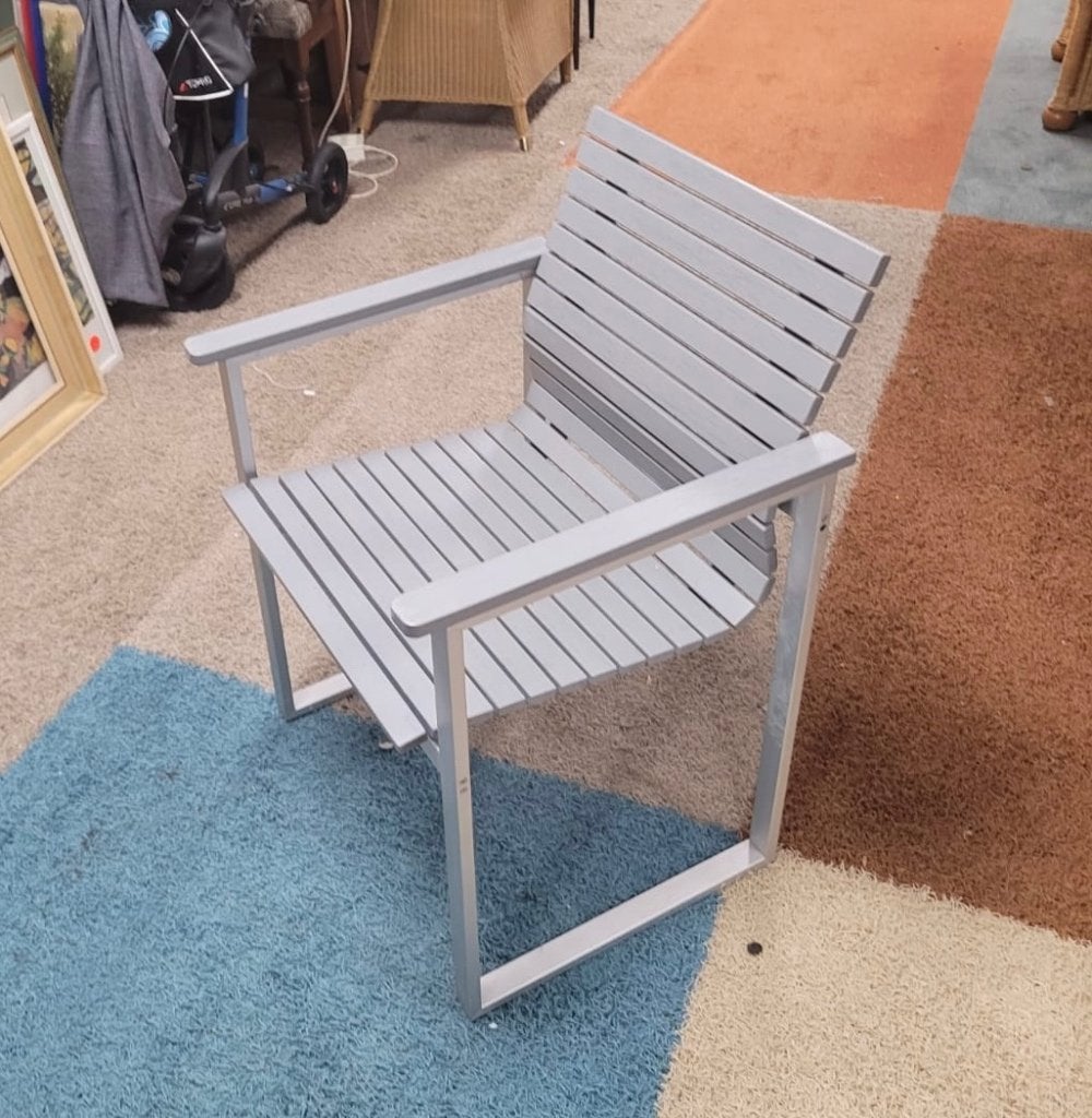 4 stuks ALUMINIUM TUINSTOELEN lichtgewicht - WD014, Zo goed als nieuw, Campingstoel, X, Woord en Daad