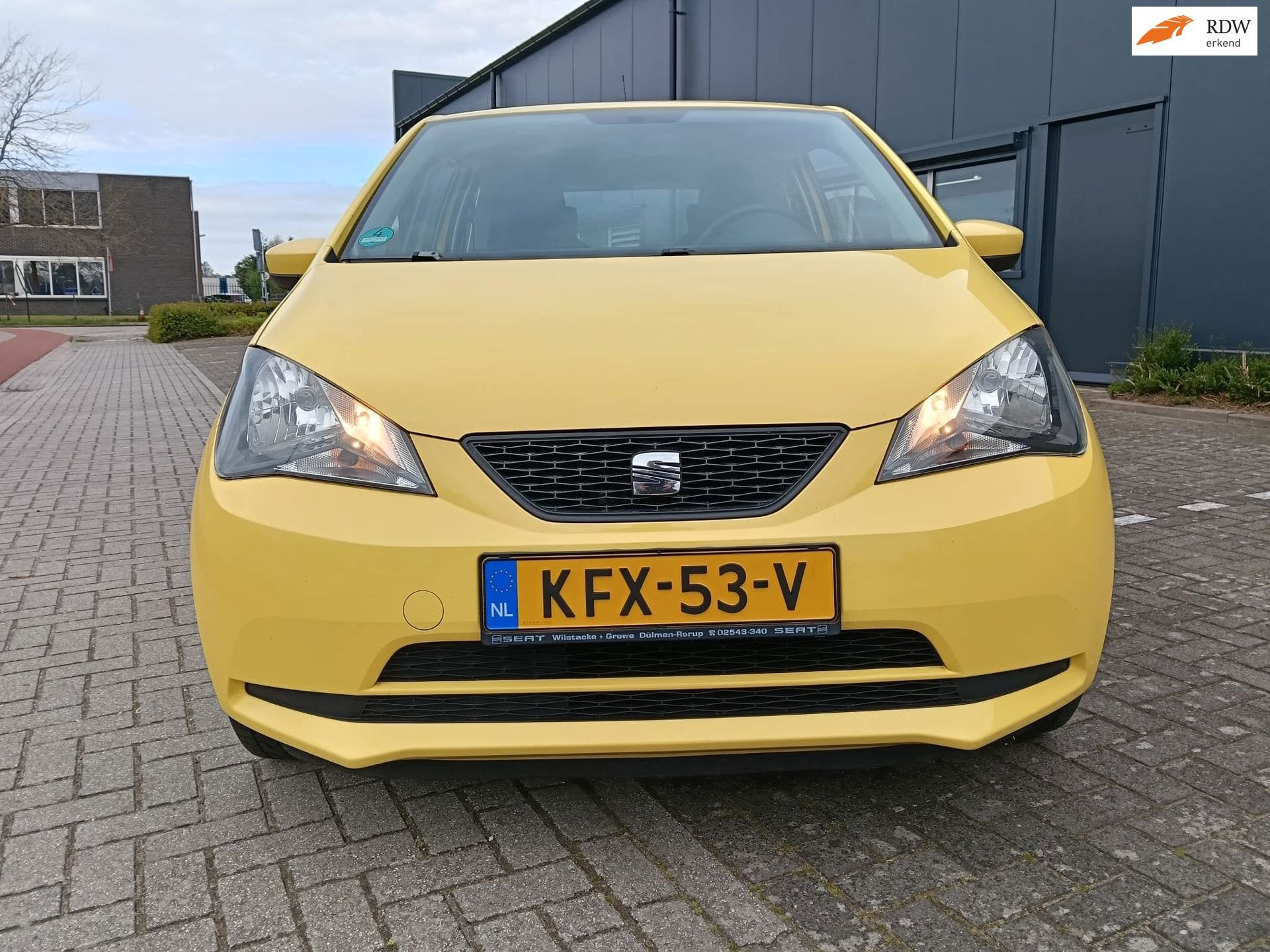 Seat MII 1.0 Entry,Airco,Cv,Elec.Ramen...., Auto's, Voorwielaandrijving, Euro 5, Stof, Gebruikt