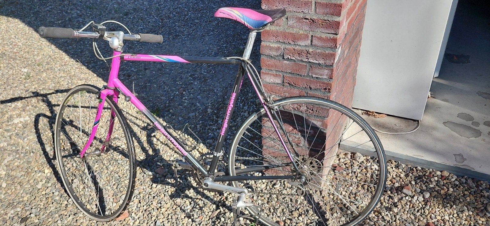 Koga Miyata racefiets - Roze/Zwart - Gebruikt, Ophalen, Gebruikt, Aluminium, 57 tot 61 cm