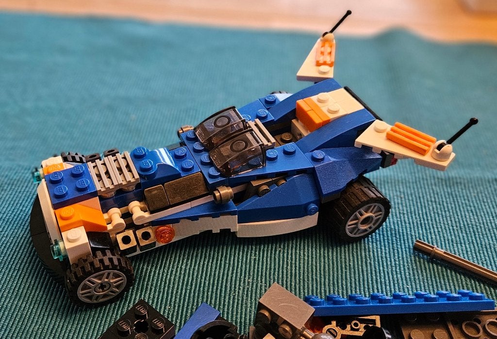 Lego 31008 Thunder Wings, Lego Creator 3in1, Lego, Compleet, Ophalen of Verzenden, Zo goed als nieuw