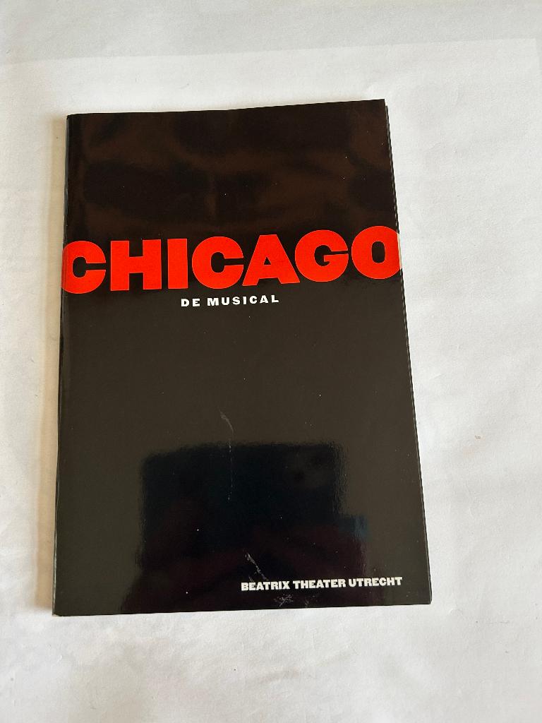 Programmaboek Chicago de Musical, Ophalen of Verzenden, Zo goed als nieuw, Ballet of Musical