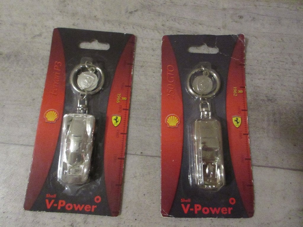 Shell Ferrari sleutelhangers ongeopend. P3 en 250 GTO., Verzamelen, Ophalen of Verzenden, Gebruikt, Overige typen