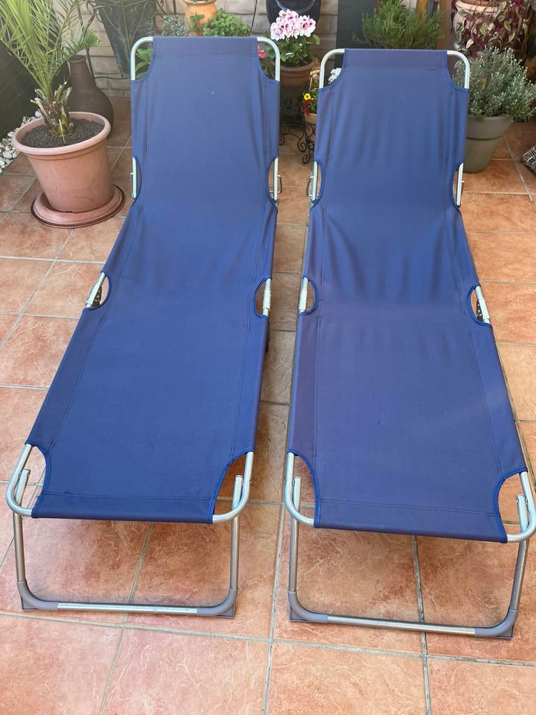 Silvertrre Liegstoel voor teras or tuin…Aluminium, Ophalen